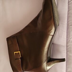 Brown heeled Shoes
